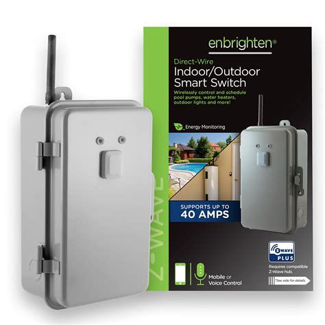 outdoor metal pool switch box|Enbrighten Z.